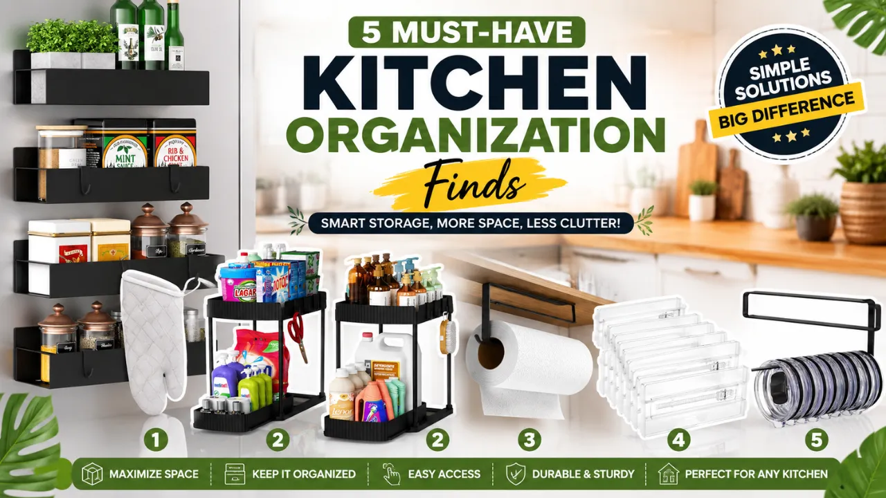 Kitchen Organization Finds