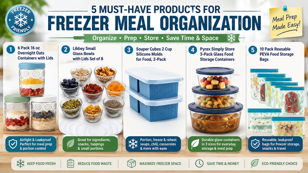 Freezer Meal Organization