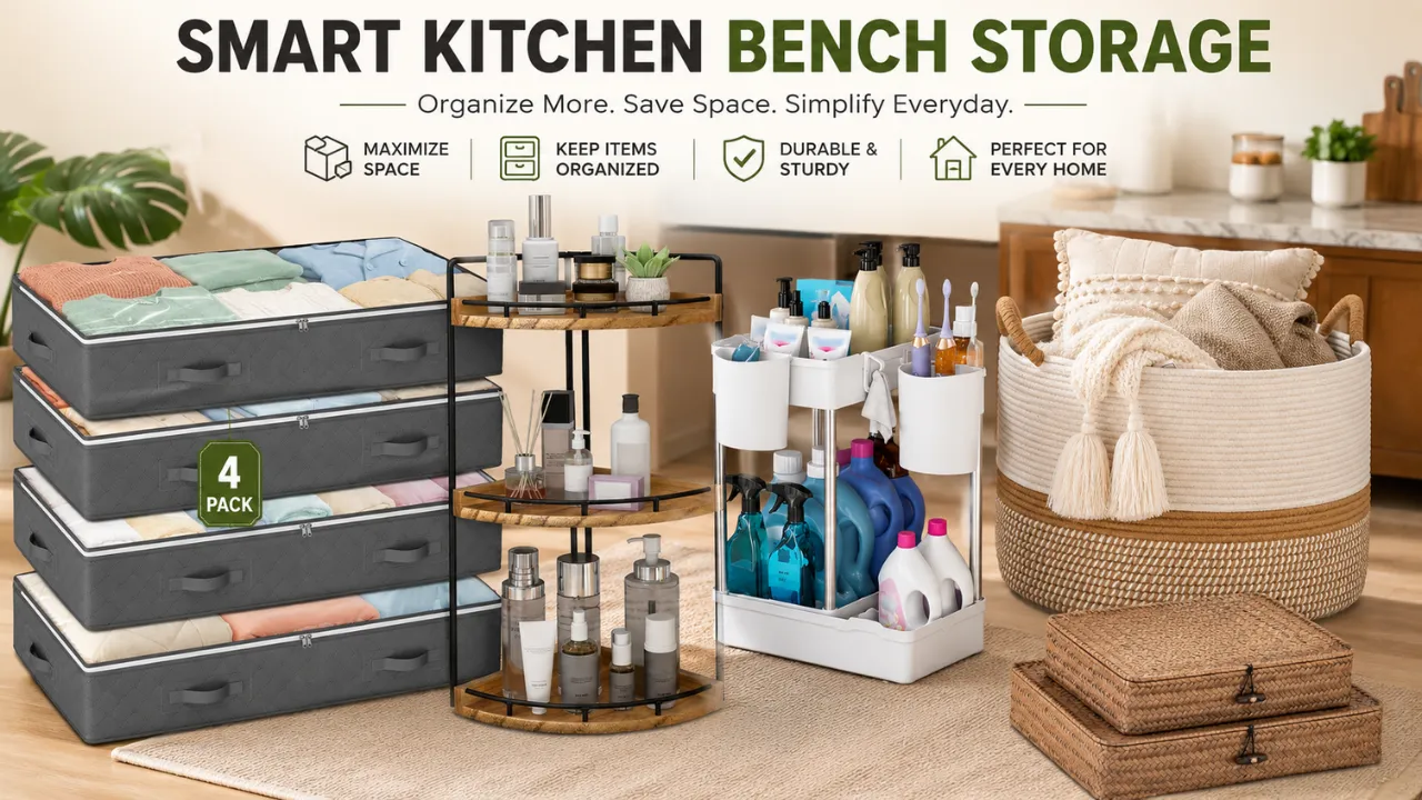 Kitchen Bench Storage