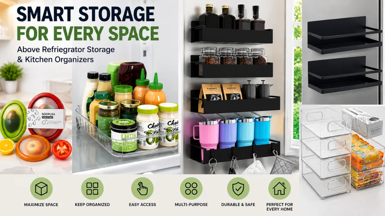 Above Refrigerator Storage