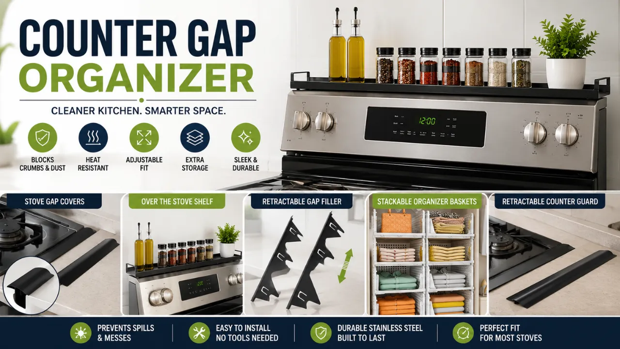 Best Counter Gap Organizer