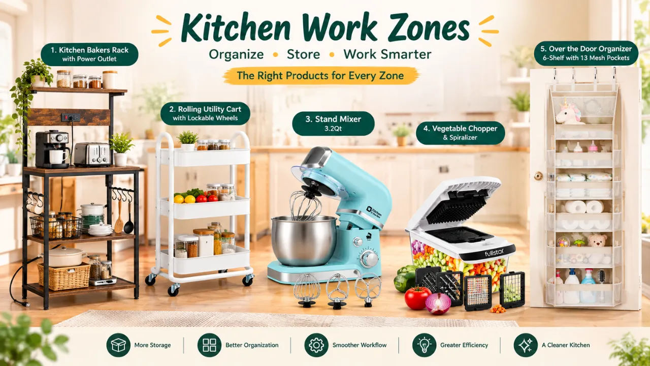 Kitchen Work Zones