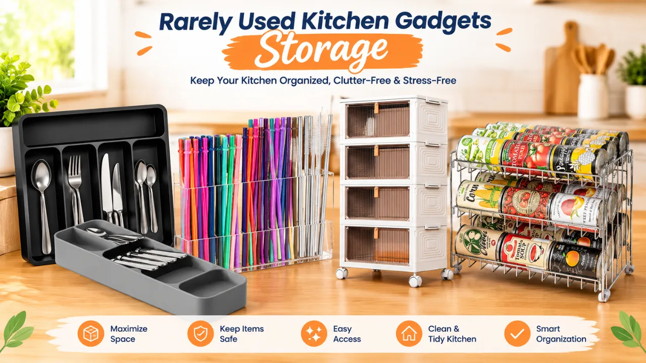 Rarely Used Kitchen Gadgets Storage