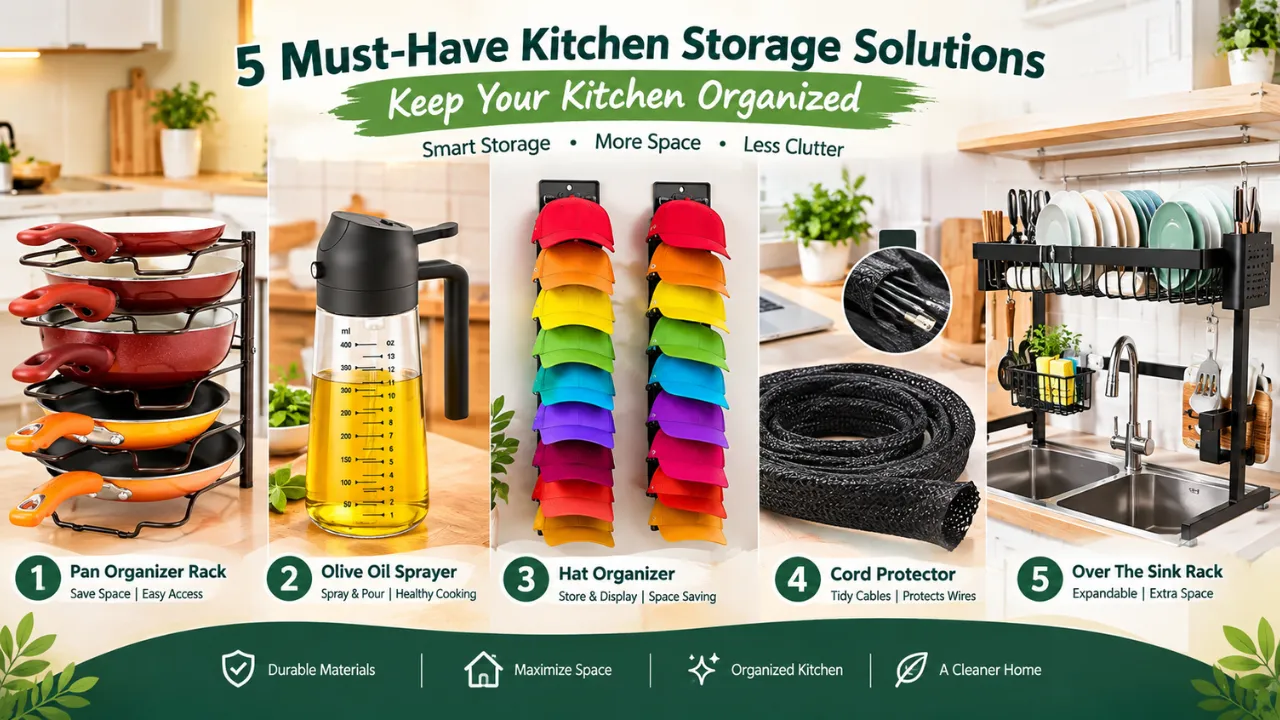 Seasonal Kitchen Gadgets Storage